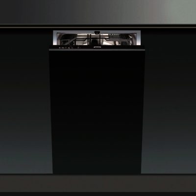 Smeg Cucina DIC4-1 Fully Integrated 10 Place Slimline Dishwasher in Black